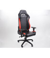 Chaise de jeu FK eGame Seats Siège de jeu eSports London noir / rouge…