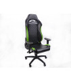 Chaise de jeu FK eGame Seats Siège de jeu eSports London noir / vert…