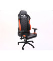 Chaise de jeu FK eGame Seats Siège de jeu eSports London noir / orange…