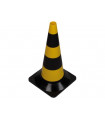 Cono stradale giallo/nero - 50 cm…