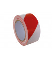 NASTRO SEGNALETICA - 50 mm x 33 m - ROSSO/BIANCO…