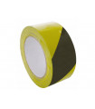 NASTRO SEGNALETICA - 50 mm x 33 m - GIALLO / NERO…