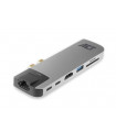 Adaptateur Thunderbolt 3™ USB-C vers HDMI 4K avec Ethernet Gigabit Hub USB Lecteur de Cartes et PD Pass through…