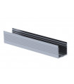 POWERLINE - PROFILE EN ALUMINIUM POUR RUBAN LED - LARGEUR 35 mm - ALUMINIUM ANODISE - ARGENT - 2 m…