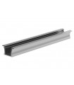 RECESSED SLIMLINE 15 mm - PROFILE EN ALUMINIUM POUR RUBAN LED - A ENCASTRER - ALUMINIUM ANODISE - ARGENT - 2 m…