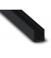 SLIM LINE 15 FL - PROFILE EN ALUMINIUM POUR RUBAN LED - HAUTE EFFICACITE - QUALITE PREMIUM - NOIR…