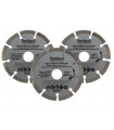 DISQUES DE DIAMANT - 115 mm - SEGMENTE - 3 pcs…