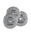 JEU DE DISQUES DE DIAMANT - 230 mm - SEGMENTE - 3 PIECES…