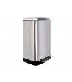 Pattumiera urbana - 30 l - Rettangolare - Acciaio inox…