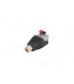 CONNESSIONE RCA FEMMINA A MOLLA A 2 PIN - 5 pz…