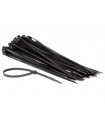 JEU DE SERRE-CABLES EN NYLON - 7.6 x 400 mm - NOIR 100 pcs…