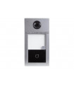 Sonnette video professionnelle IP metal 1 bouton - gris - PoE…