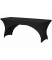 Housse extensible pour table rectangulaire - arque - noir…