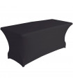 Housse extensible pour table rectangulaire - noir…