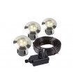 LUCI DA GIARDINO - SET BETULLA - FARETTO DA INCASSO - 12 V - 10 lm - 0,5 W - 3000 K…