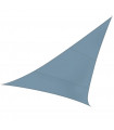 VOILE SOLAIRE - TRIANGLE - 5 x 5 x 5 m - COULEUR GRIS BLEU…