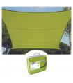 VOILE SOLAIRE - CARRE - 5 x 5 m - COULEUR VERT LIME…