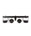 SET LUCI PER DJ - 2 PAR LED 2 DERBY - COMPATTE…