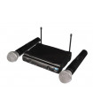 MICROFONO WIRELESS UHF – 2 CANALI…