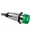 LUCE TONDA 13mm 12V VERDE…