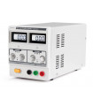 ALIMENTATORE DA LABORATORIO 0-30 VDC 0-3 A MAX / CON DOPPIO DISPLAY LCD…