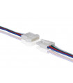 CONNECTEUR POUR FLEXIBLE LED RVB AVEC CABLE MALE-FEMELLE…