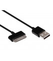 CABLE USB 2.0 A MALE VERS APPLE® 30 BROCHES MALE - NOIR - 1 m…