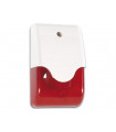 SIRENA STROBOSCOPIO ROSSA IN CUSTODIA LED...