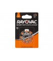 BATTERIA A BOTTONE RAYOVAC ARIA ZINCO 1.45V-290mAh 4606.745.418 8pz/nero…