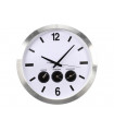 HORLOGE MURALE EN ALUMINIUM AVEC 3 FUSEAUX HORAIRES - O 45.5 cm…