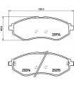 Kit de plaquettes de frein frein a disque BREMBO P 10 057 CHEVROLET DAEWOO Aveo/Kalos Schragheck Aveo Stufenheck Aveo