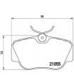 Kit de plaquettes de frein frein a disque BREMBO P 50 011 MERCEDES-BENZ 190