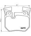 Kit de plaquettes de frein frein a disque BREMBO P 06 059 BMW 1er Coupe 3er Coupe 1er Cabriolet 3er Cabriolet 3er To