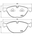 Kit de plaquettes de frein frein a disque BREMBO P 06 058 BMW X6 X5