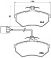 Kit de plaquettes de frein frein a disque BREMBO P 85 034 VW Golf III Vento