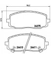 Kit de plaquettes de frein frein a disque BREMBO P 30 032 KIA HYUNDAI Picanto i10