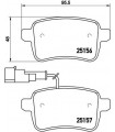 Kit de plaquettes de frein frein a disque BREMBO P 23 133 ALFA ROMEO Giulietta