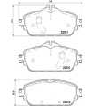 Kit de plaquettes de frein frein a disque BREMBO P 50 119 MERCEDES-BENZ C-Klasse C-Klasse T-Model C-Klasse Coupe C-Kl