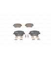 Kit de plaquettes de frein frein a disque BOSCH 0 986 494 160 OPEL SUZUKI Agila B Swift III