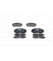 Kit de plaquettes de frein frein a disque BOSCH 0 986 494 241 SUZUKI Grand Vitara I Cabriolet Grand Vitara II