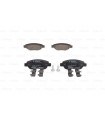 Kit de plaquettes de frein frein a disque BOSCH 0 986 494 606 TOYOTA CITROEN PEUGEOT Aygo C1 II 108 C1 107