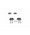 Kit de plaquettes de frein frein a disque BOSCH 0 986 494 935 FIAT Panda Panda Van