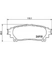 Kit de plaquettes de frein frein a disque BREMBO P 83 152 TOYOTA LEXUS Prius Plus Mirai RX