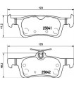 Kit de plaquettes de frein frein a disque BREMBO P 61 121 PEUGEOT 308 SW II 308 II 308 I 308 SW I