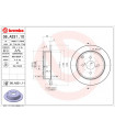 Disque de frein BREMBO 08.A331.11 TOYOTA Corolla Corolla Station Wagon Corolla Stufenheck