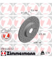 Disque de frein ZIMMERMANN 370.4402.52 MAZDA FIAT MX-5 IV 124 Spider MX-5 RF