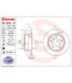 Disque de frein BREMBO 08.8302.11 BMW 3er Compact