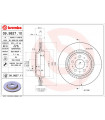 Disque de frein BREMBO 09.9827.11 VOLVO XC90 I