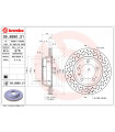 Disque de frein BREMBO 09.8890.21 PORSCHE Cayman Boxster Boxster Spyder