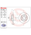 Disque de frein BREMBO 08.9084.11 AUDI A6 A6 Avant Allroad